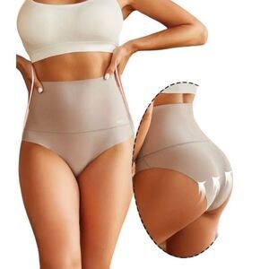 Seamless Stretch Bikini High Waist Panties Size M New